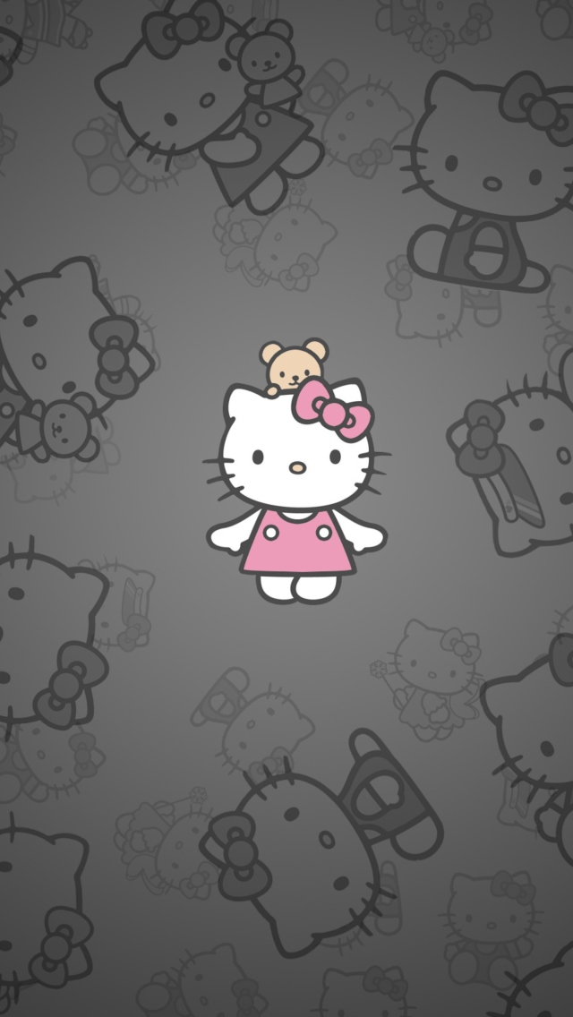 Обои Hello Kitty 640x1136