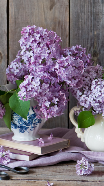 Fondo de pantalla Lilac Bouquet 360x640