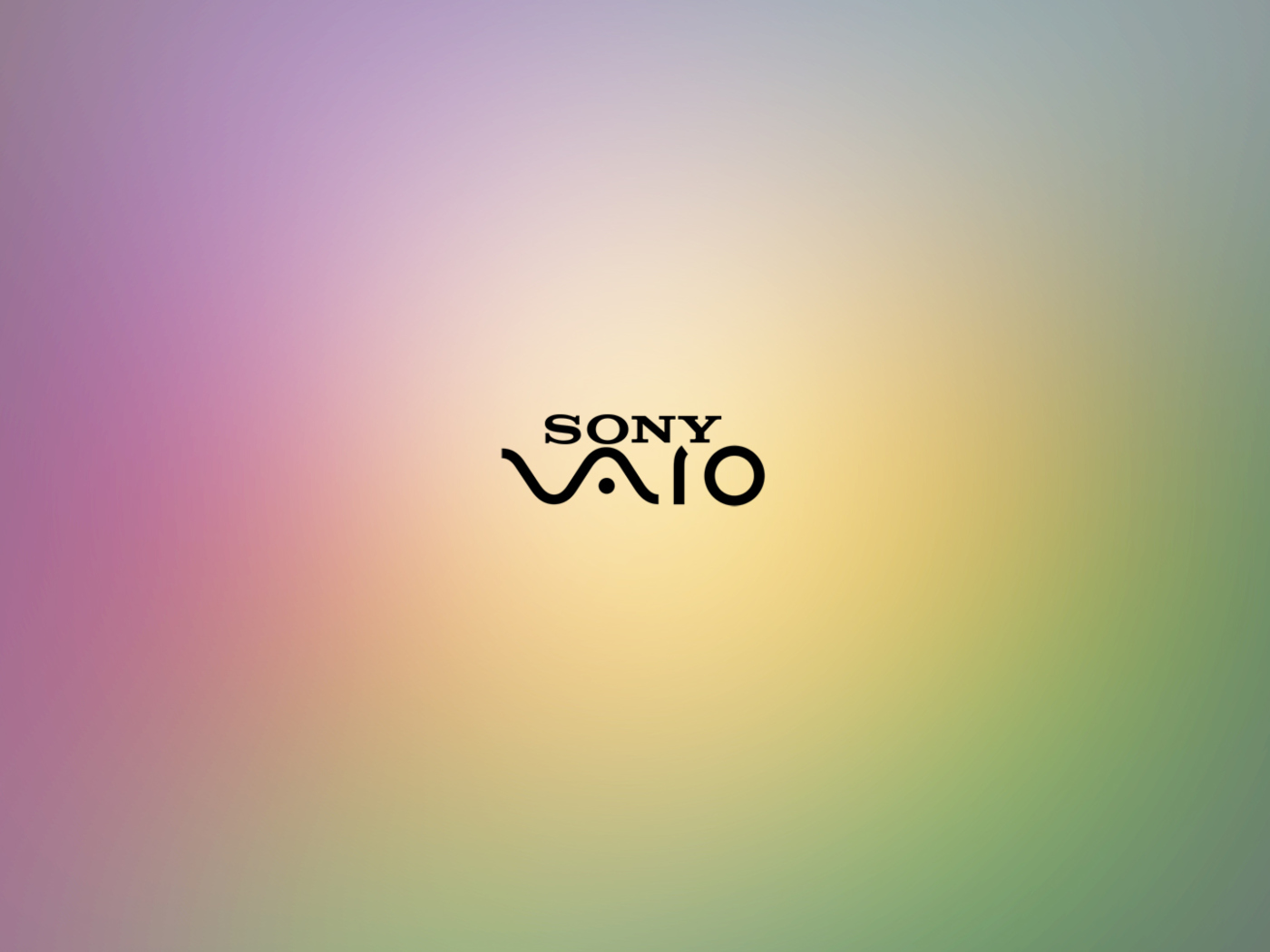 Screenshot №1 pro téma Sony Vaio Logo Purple 1400x1050