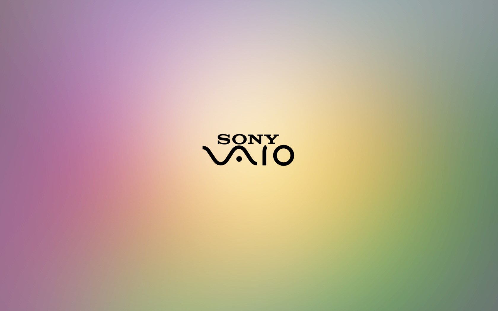 Screenshot №1 pro téma Sony Vaio Logo Purple 1680x1050