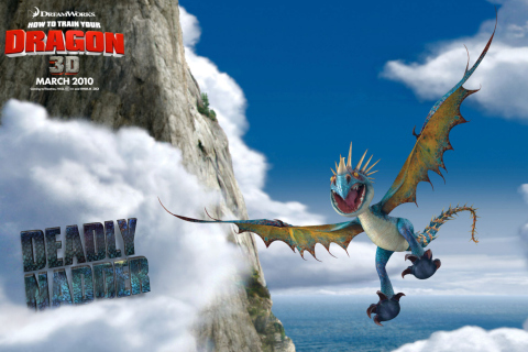 Screenshot №1 pro téma How to Train Your Dragon 480x320
