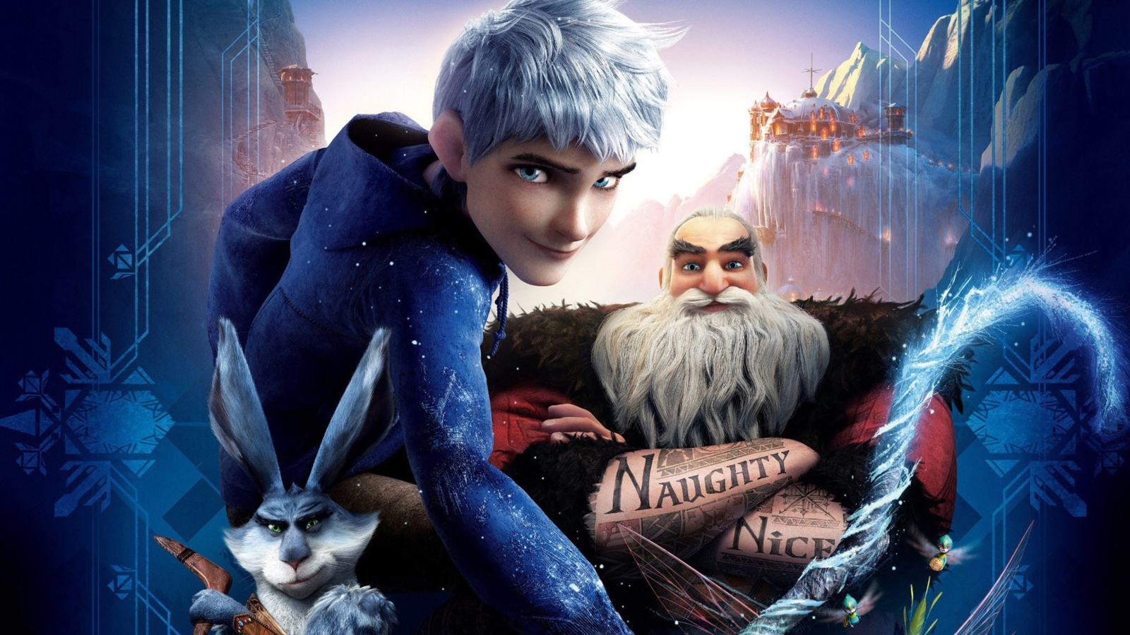 Screenshot №1 pro téma Jack Frost - Rise Of The Guardians 1600x900