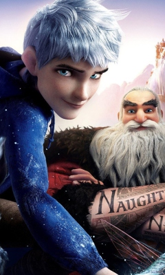 Screenshot №1 pro téma Jack Frost - Rise Of The Guardians 240x400