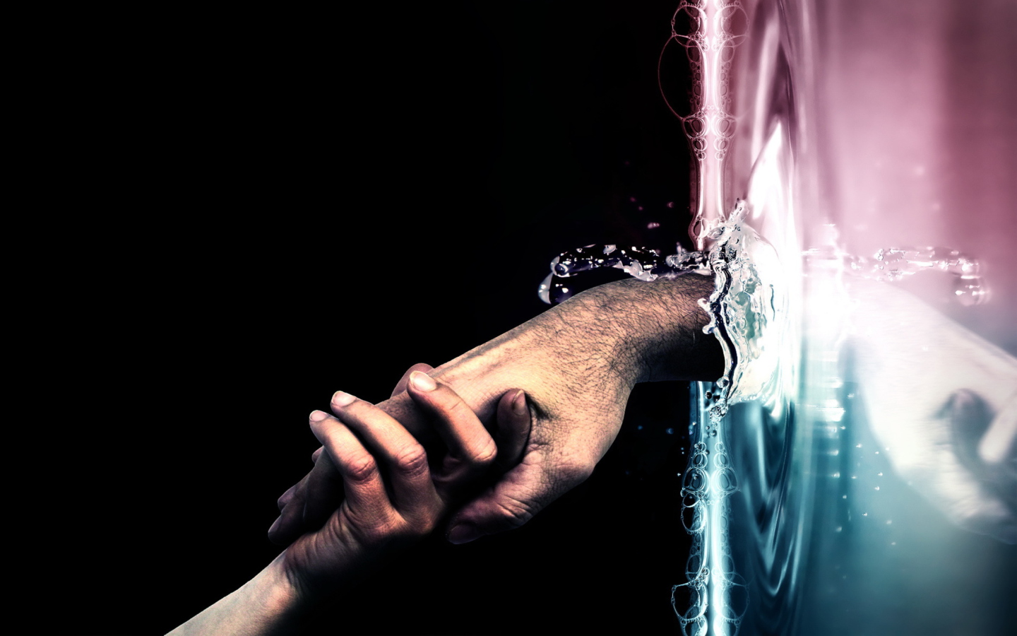 Fondo de pantalla Creative Hands 1440x900