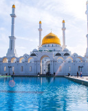 Fondo de pantalla Mosque in Astana 128x160