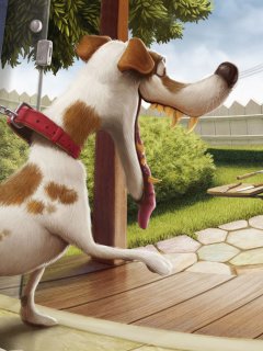 Screenshot №1 pro téma Funny Dog 240x320