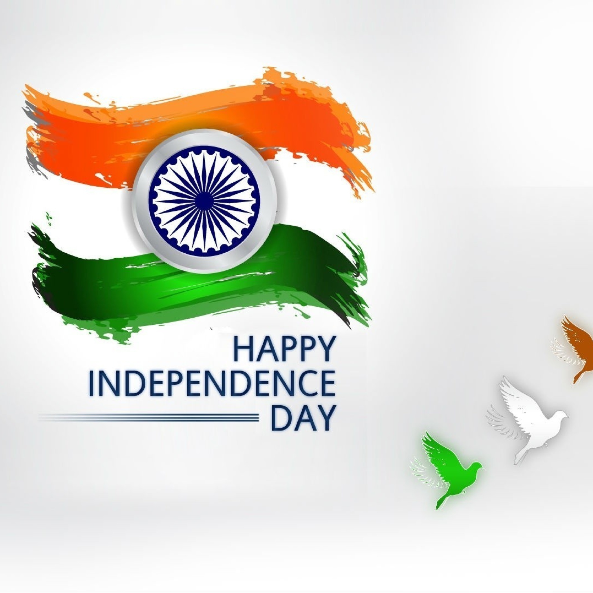 Fondo de pantalla Independence Day India 2048x2048