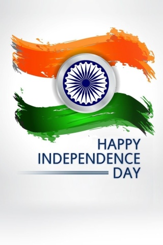Das Independence Day India Wallpaper 320x480