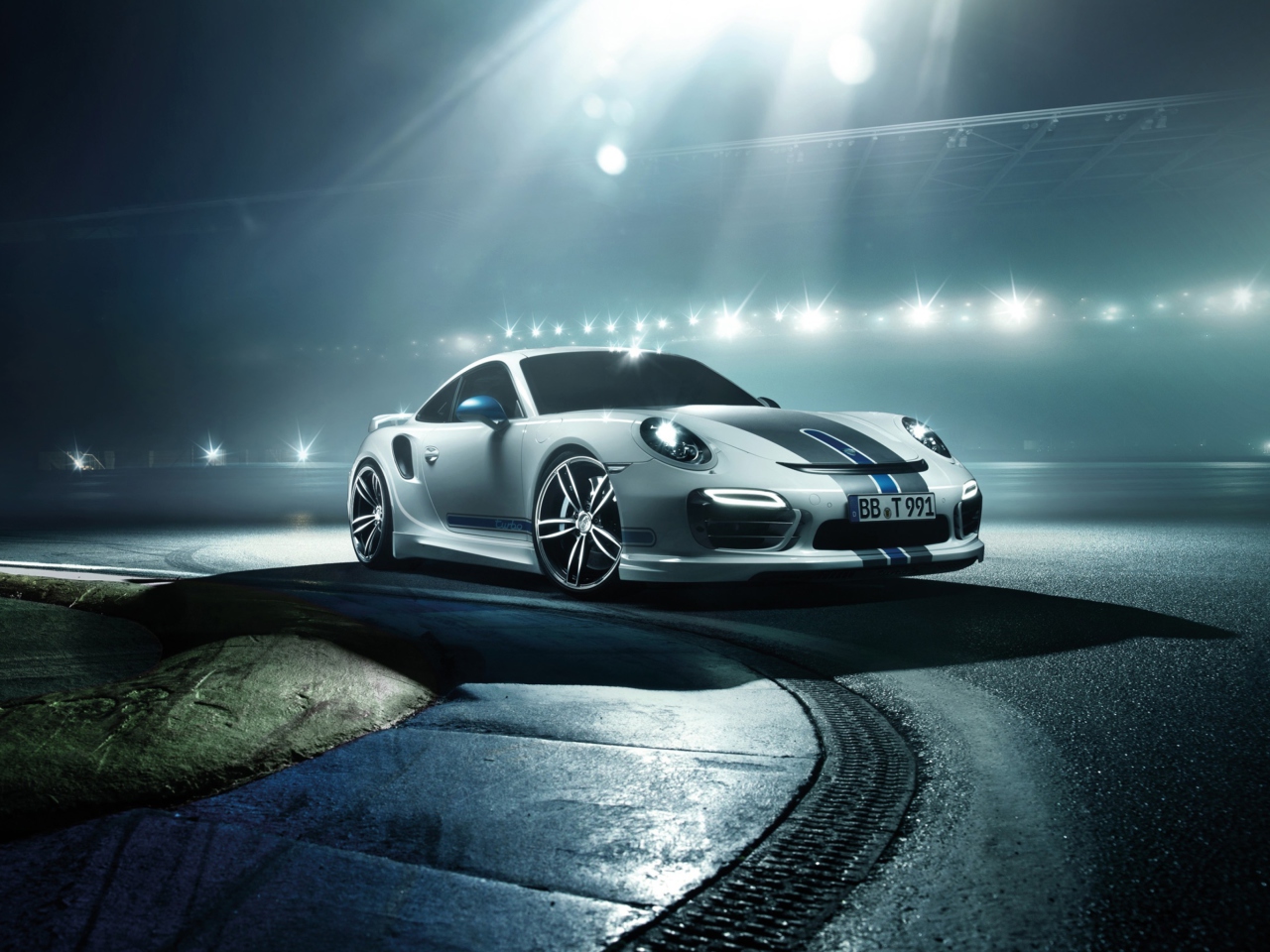 Sfondi 2014 Porsche 911 Turbo 1280x960