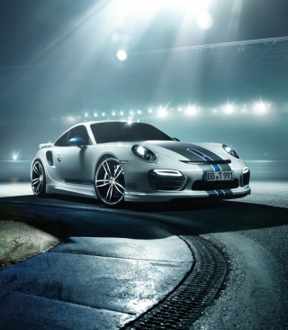Kostenloses 2014 Porsche 911 Turbo Wallpaper für Nokia C6