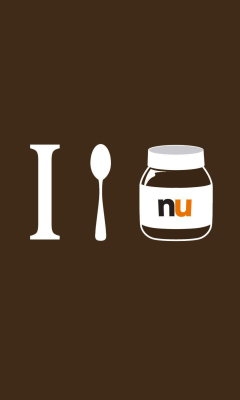 Screenshot №1 pro téma I Love Nutella 240x400