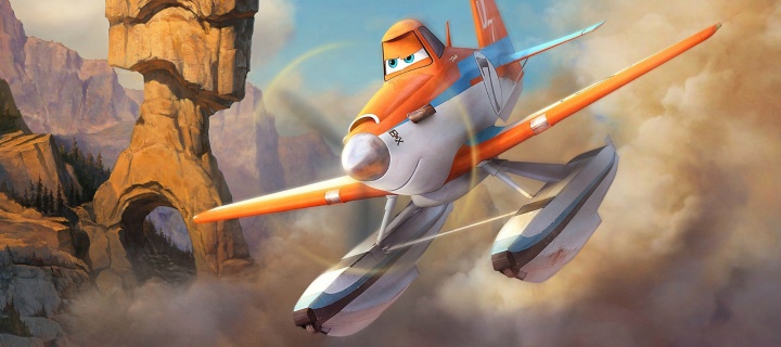 Planes Fire and Rescue 2014 wallpaper 720x320