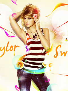 Screenshot №1 pro téma Taylor Swift 240x320