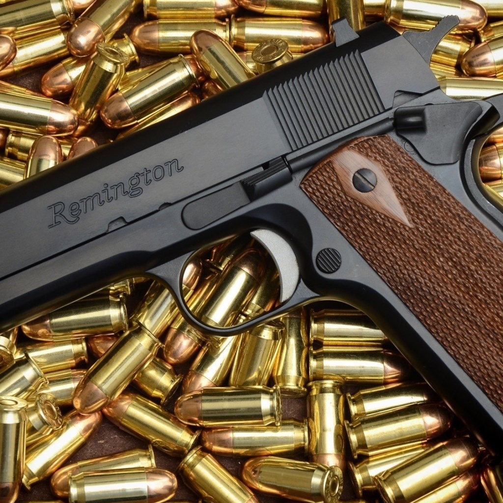 Das Pistol Remington Wallpaper 1024x1024