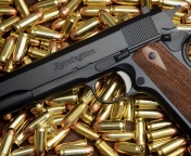 Das Pistol Remington Wallpaper 176x144