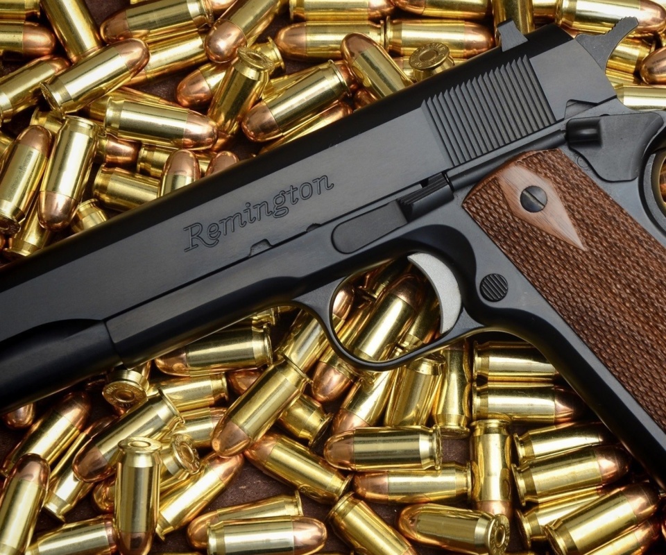 Обои Pistol Remington 960x800
