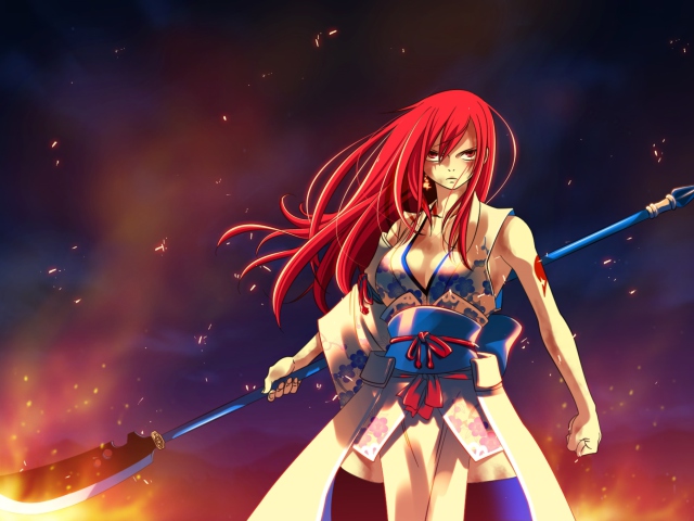 Fairy Tail - Erza Scarlet screenshot #1 640x480
