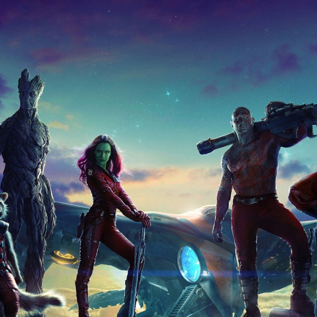 Fondo de pantalla Guardians of the Galaxy 1024x1024