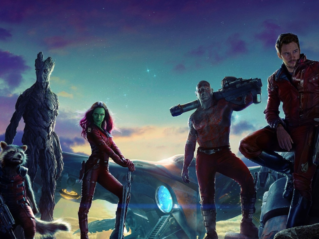 Das Guardians of the Galaxy Wallpaper 1024x768