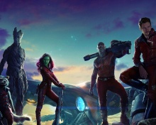 Screenshot №1 pro téma Guardians of the Galaxy 220x176