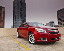 Screenshot №1 pro téma Chevrolet Malibu Red 220x176