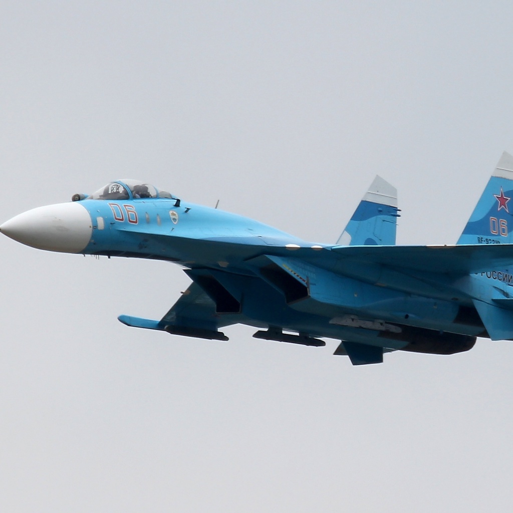 Fondo de pantalla Sukhoi Su 27 Flanker 1024x1024