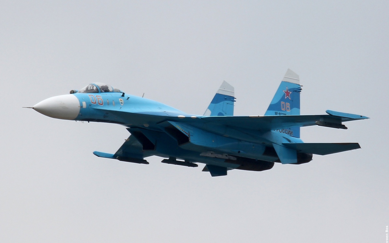 Обои Sukhoi Su 27 Flanker 1280x800