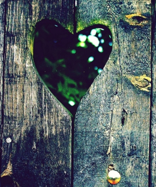 Heart Fence - Obrázkek zdarma pro iPhone 6 Plus