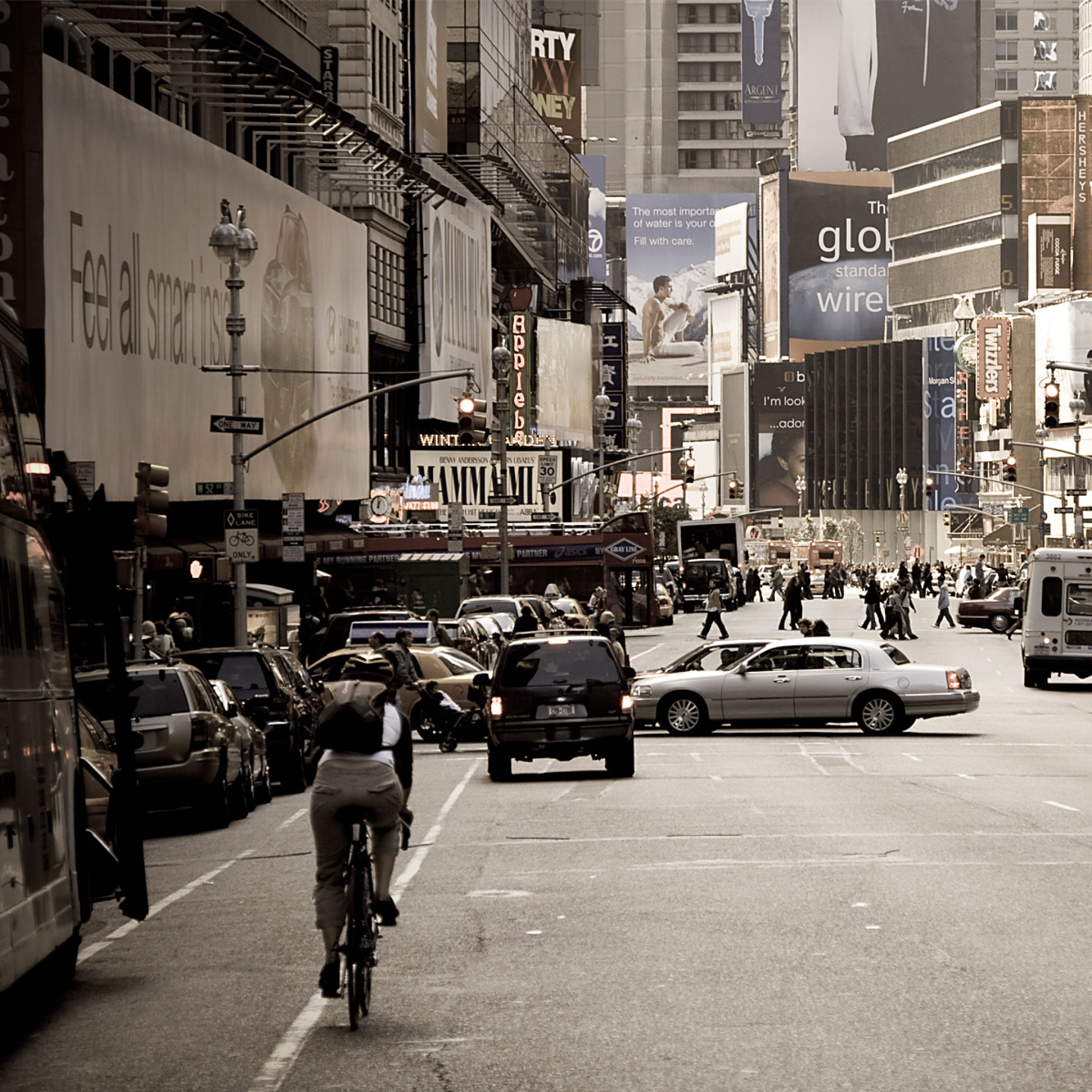 Screenshot №1 pro téma New York Traffic 2048x2048