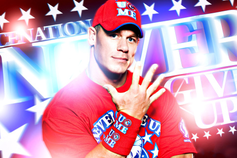 Screenshot №1 pro téma John Cena Wrestler and Rapper 480x320