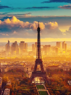 Paris Skyscrapers in La Defense screenshot #1 240x320