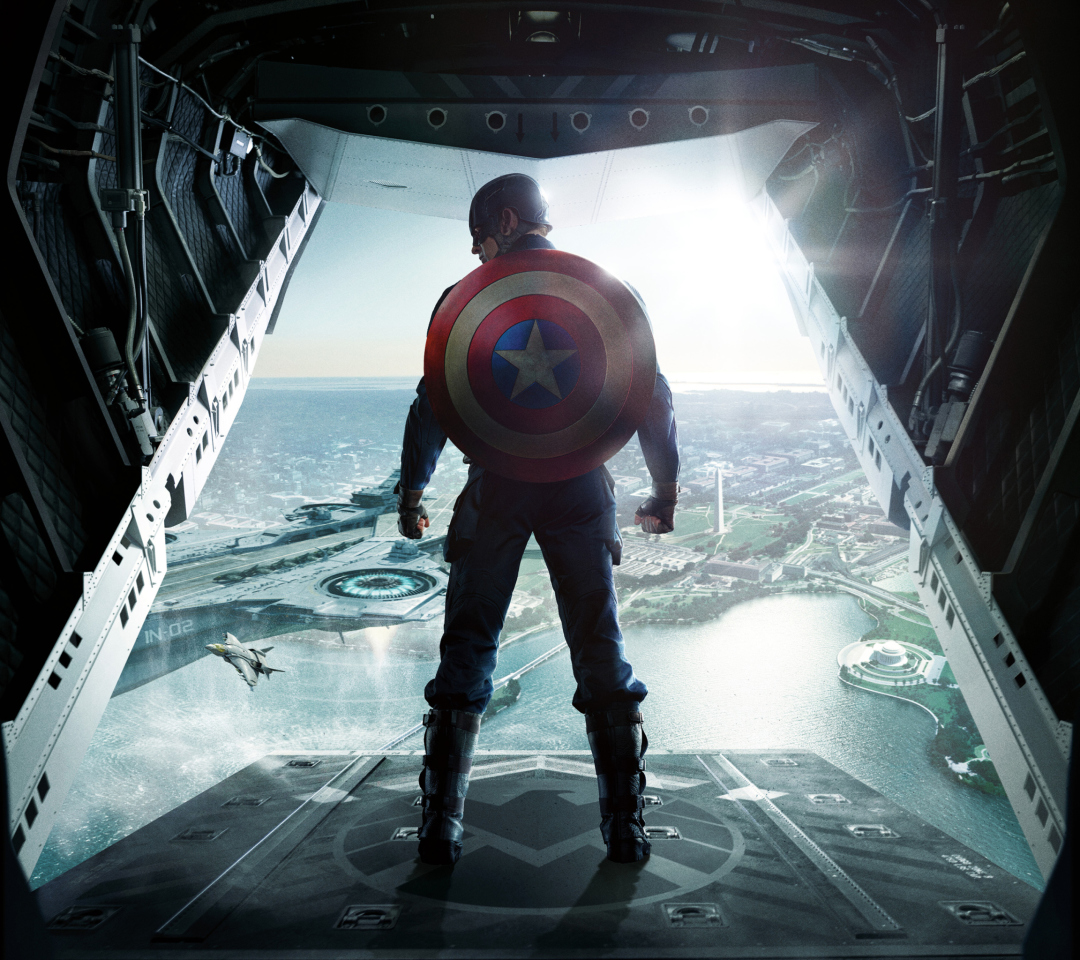 Das Captain America The Winter Soldier Wallpaper 1080x960