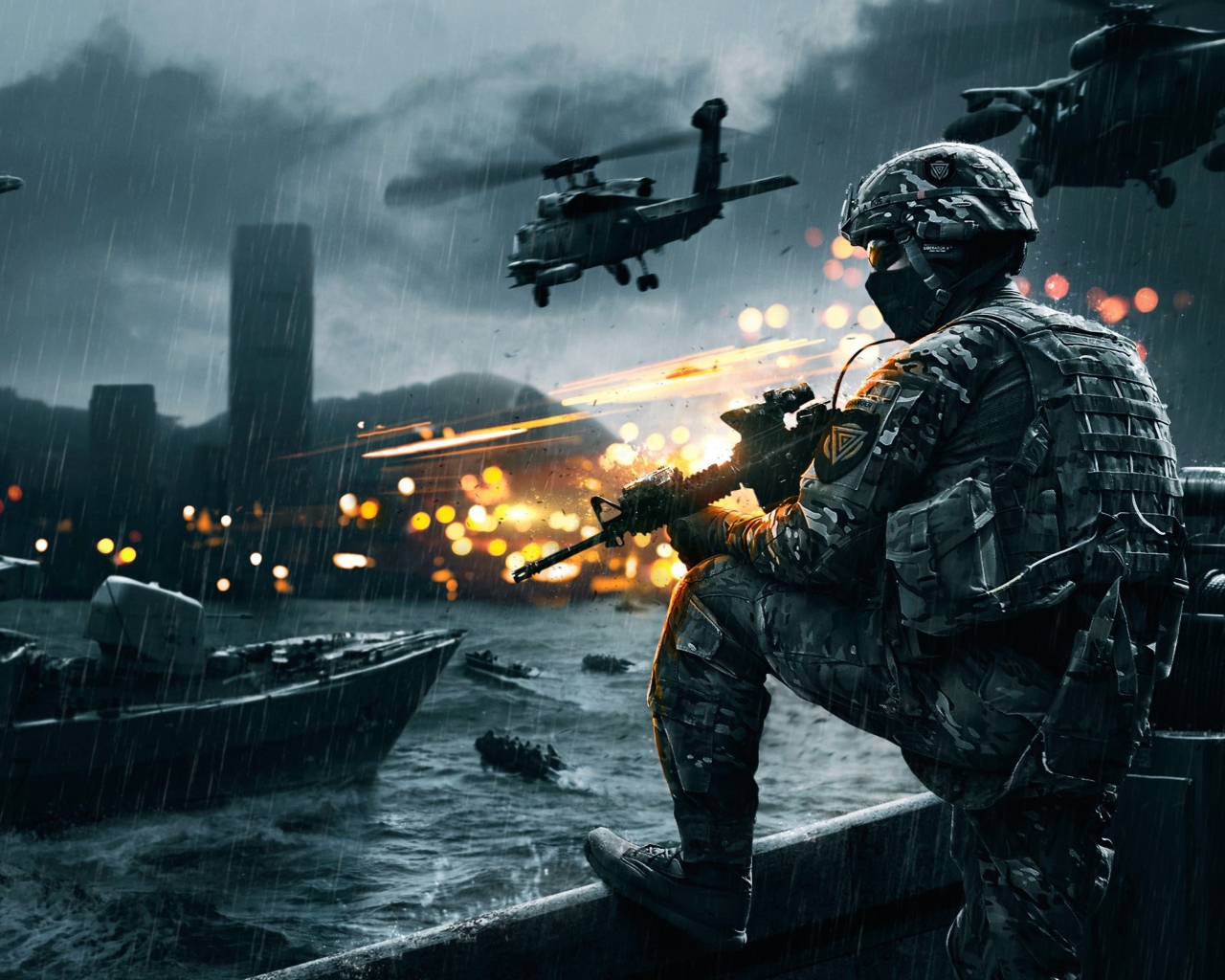 Screenshot №1 pro téma Battlefield 4 Siege Of Shanghai 1280x1024