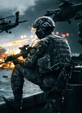 Battlefield 4 Siege Of Shanghai - Obrázkek zdarma pro Nokia C5-06