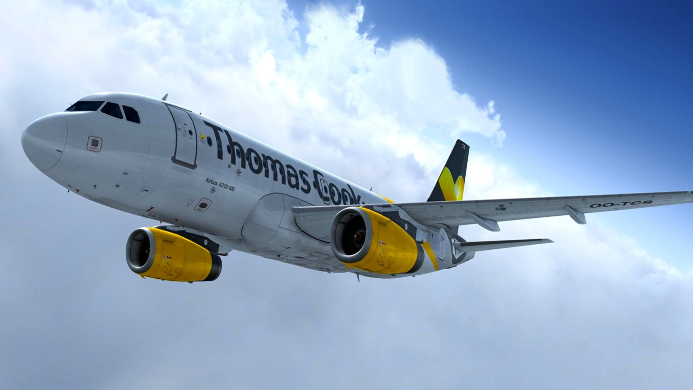 Screenshot №1 pro téma Thomas Cook Airlines 1366x768