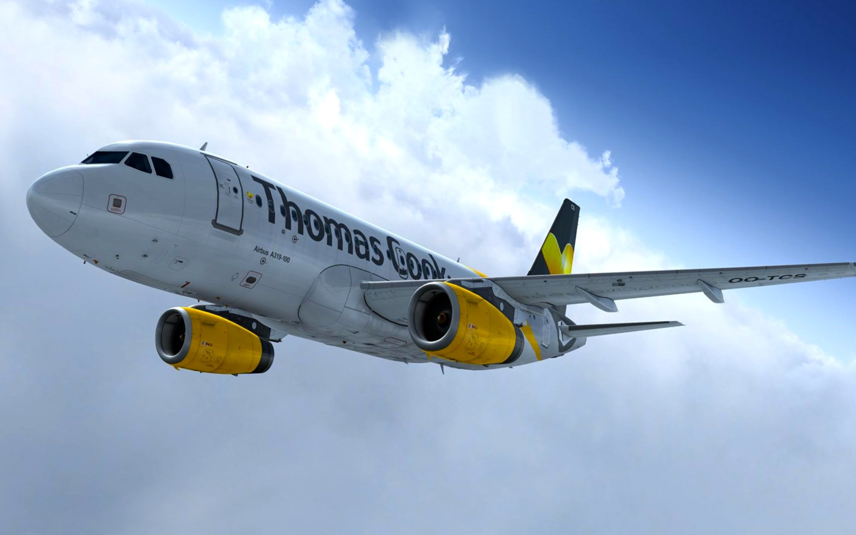 Screenshot №1 pro téma Thomas Cook Airlines 1680x1050