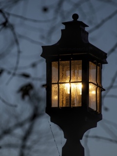 Das Street Light Wallpaper 240x320