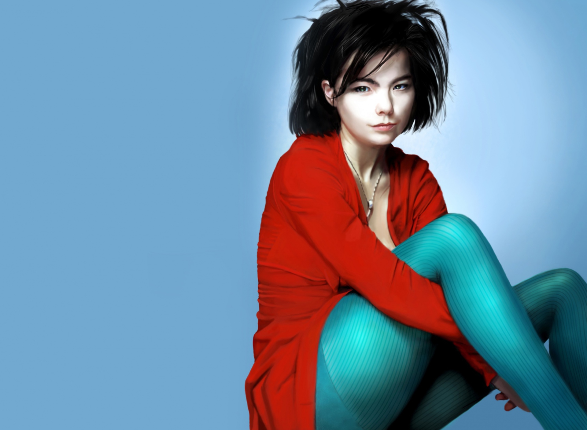 Screenshot №1 pro téma Bjork Painting 1920x1408