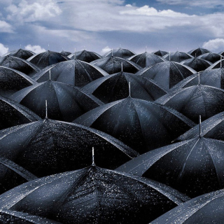 Umbrellas - Obrázkek zdarma pro iPad