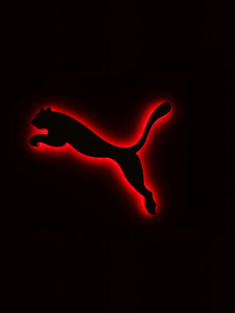 Puma Logo wallpaper 480x640