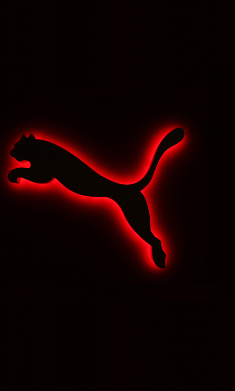 Das Puma Logo Wallpaper 768x1280