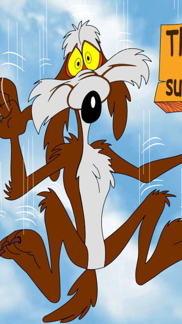 Wile E Coyote wallpaper 640x1136