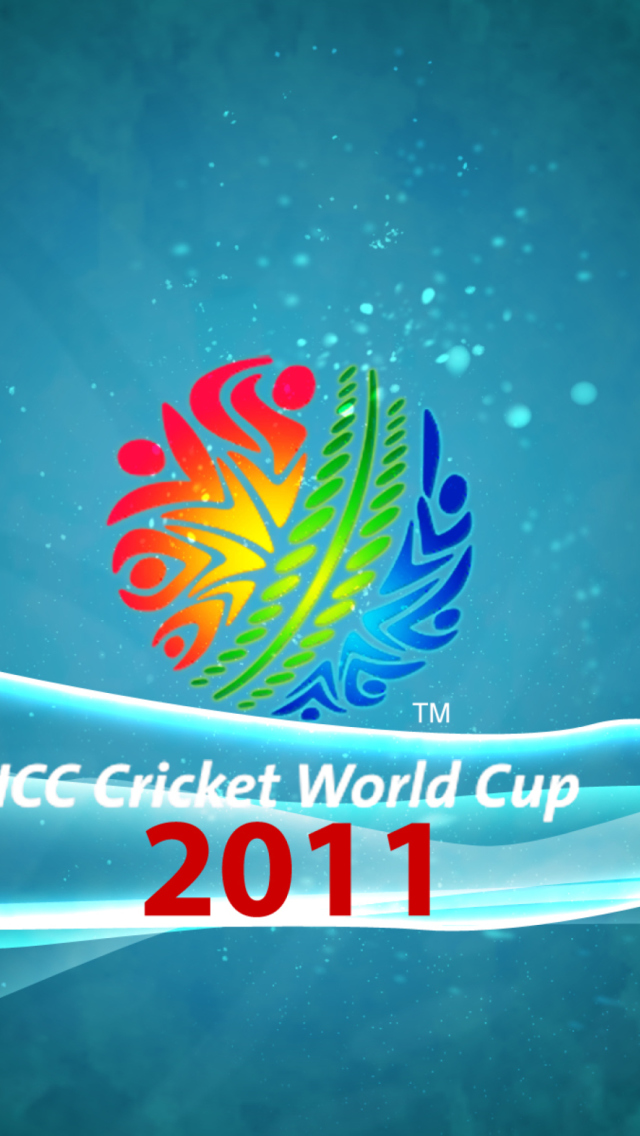 Cricket World Cup 2011 wallpaper 640x1136