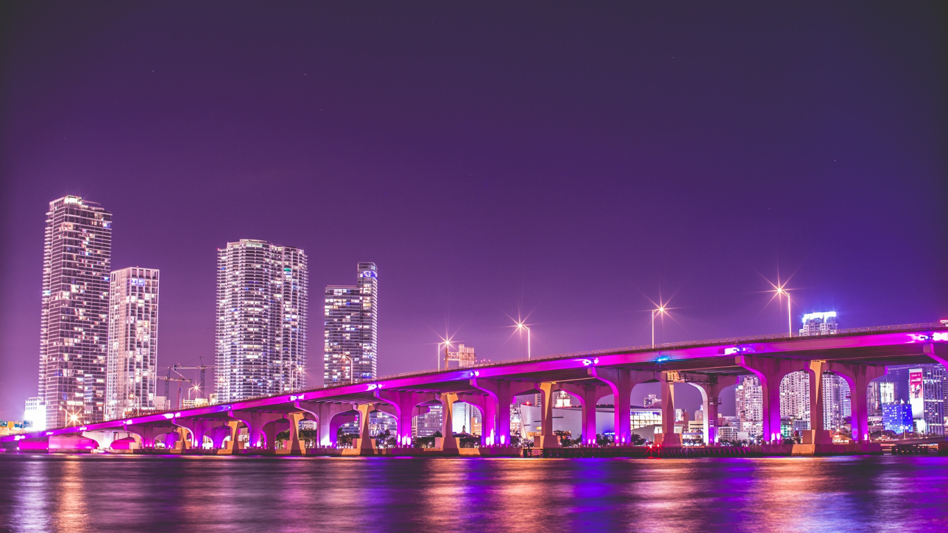 Das Miami Florida Wallpaper 1366x768