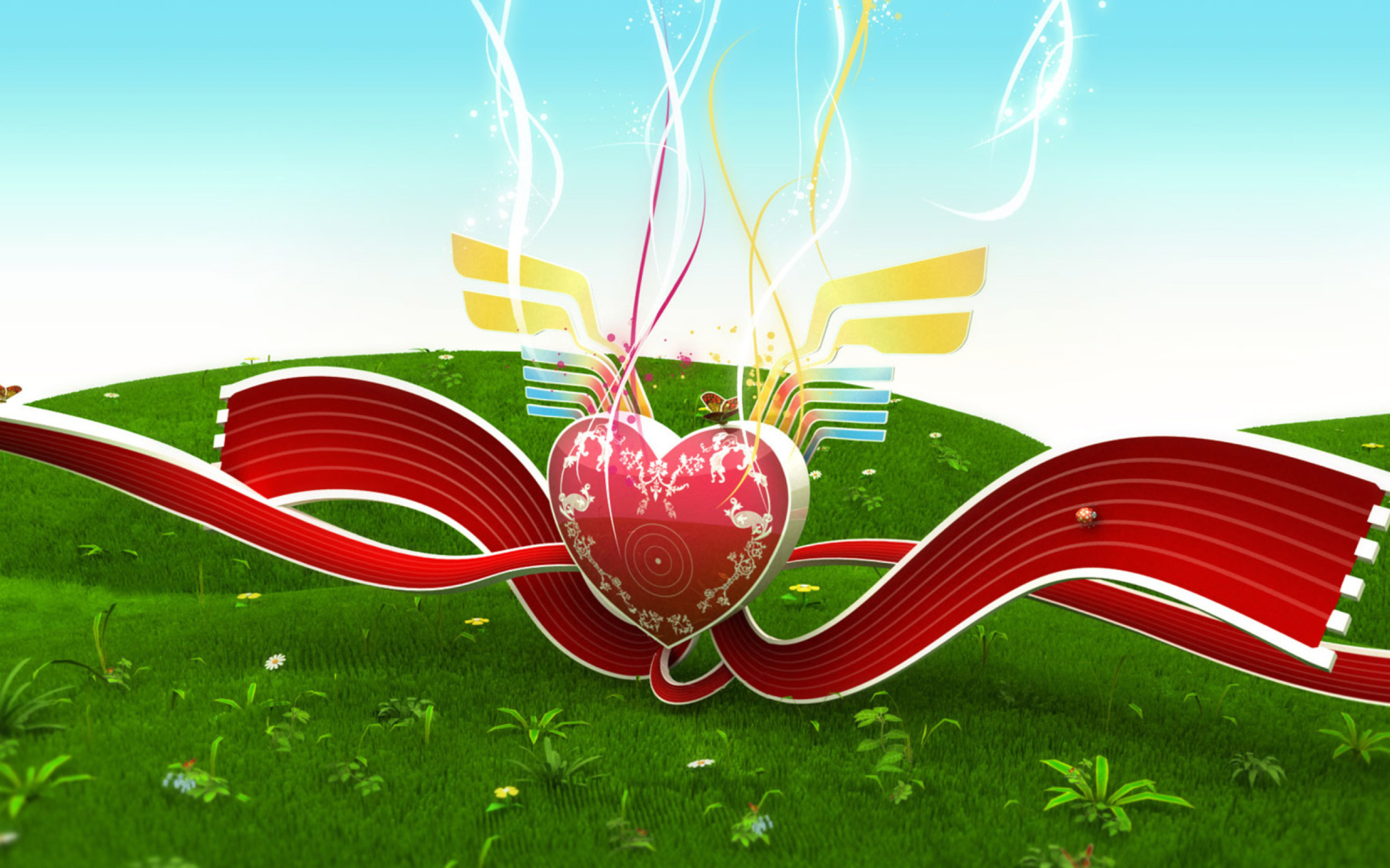 Screenshot №1 pro téma Nice Heart 2560x1600