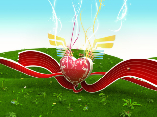 Screenshot №1 pro téma Nice Heart 320x240