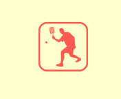 Squash Game Logo wallpaper 176x144