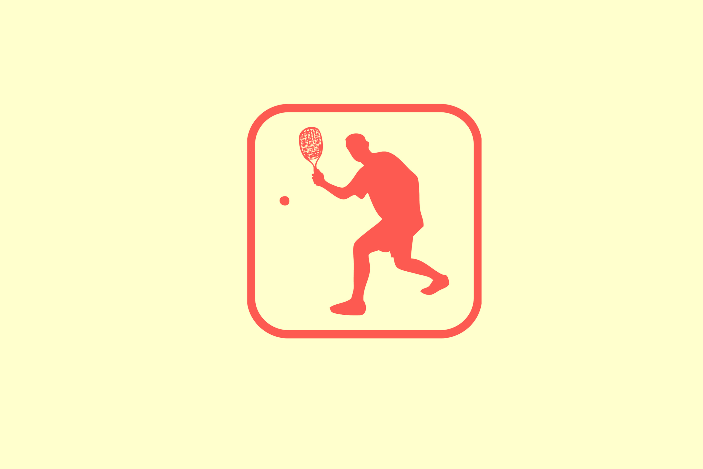 Обои Squash Game Logo 2880x1920