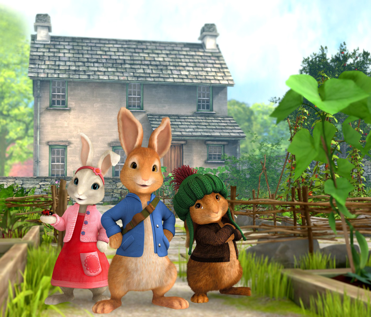 Das Peter Rabbit Wallpaper 1200x1024