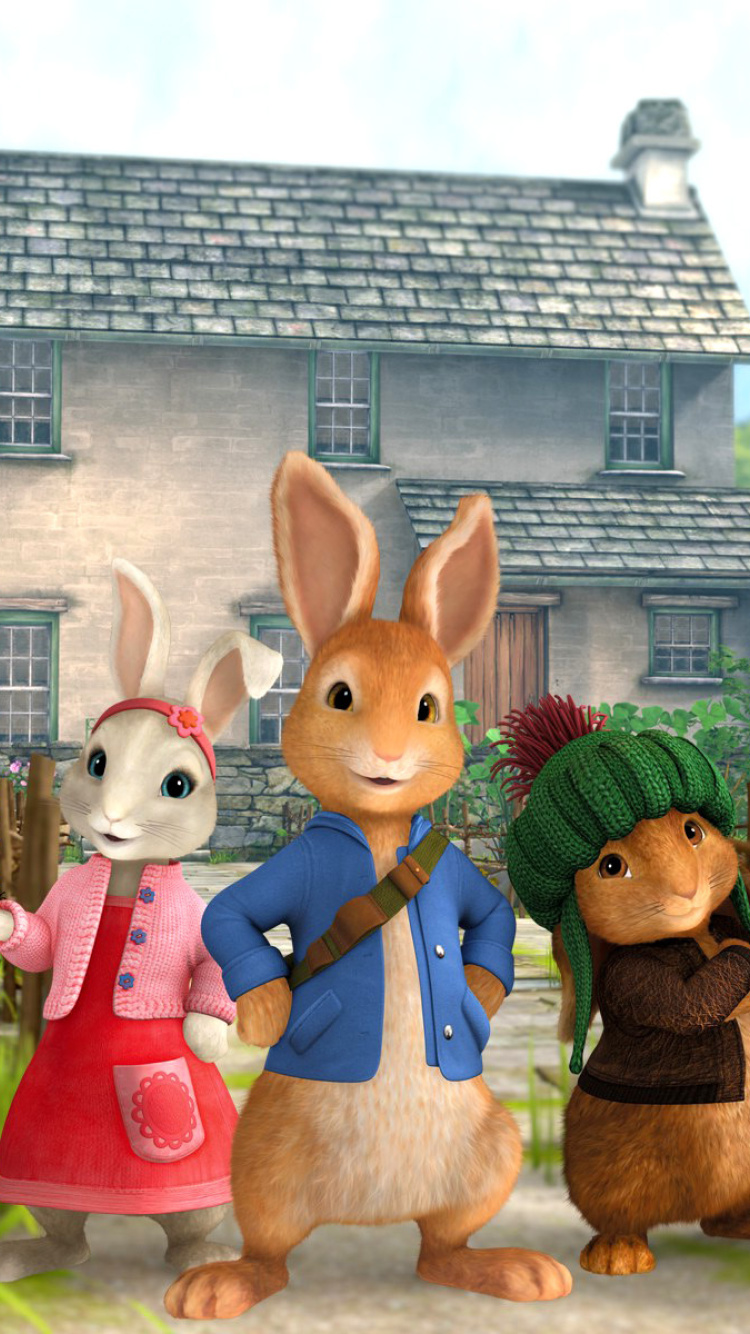 Das Peter Rabbit Wallpaper 750x1334